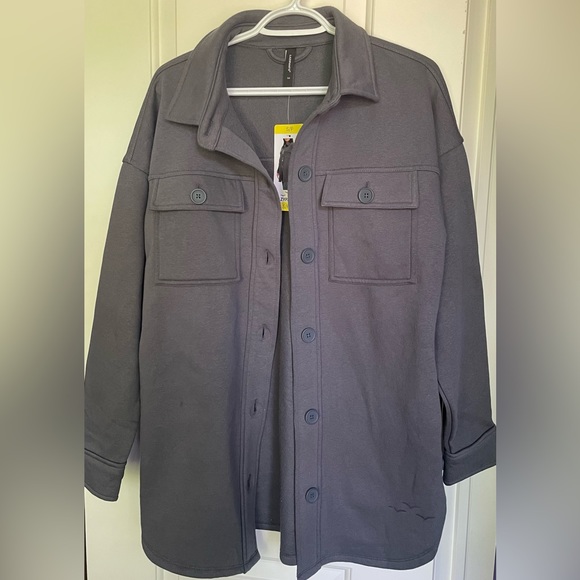 Fleece-Lined Shacket NWT Size- Small - Picture 2 of 8